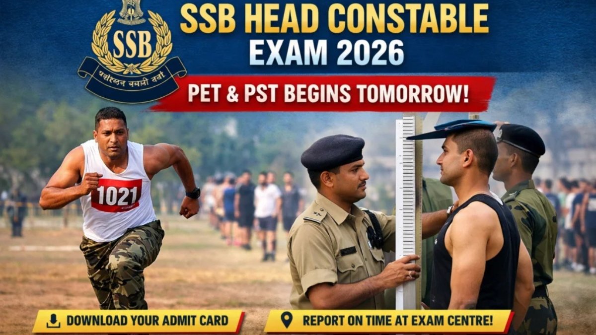 SSB Head Constable Recruitment 2026