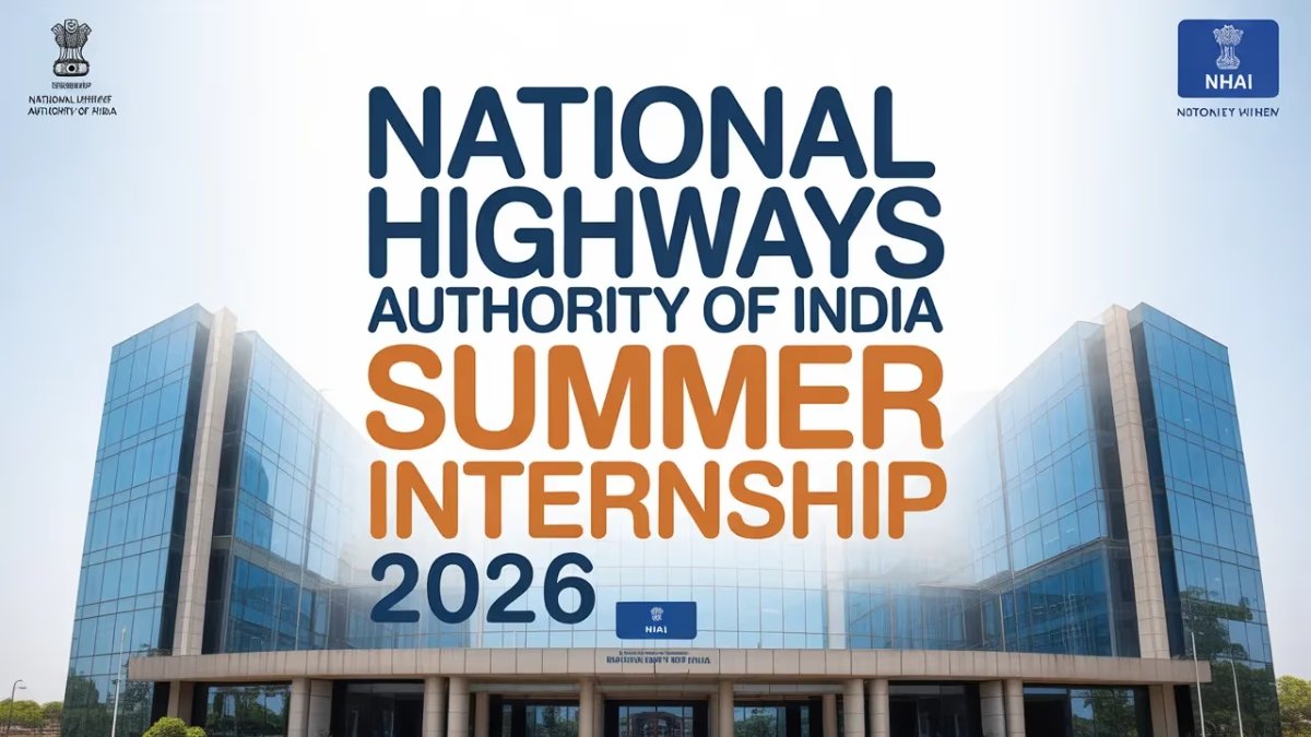 NHAI Summer Internship 2026