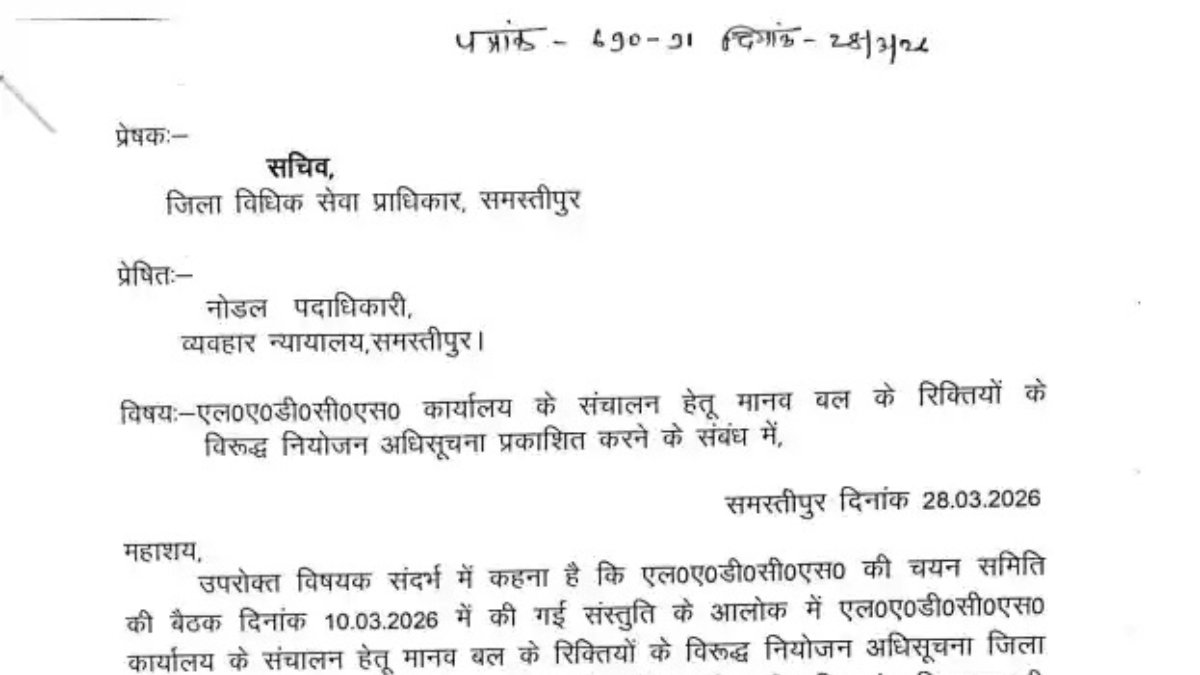 Bihar District Court Recruitment 2026